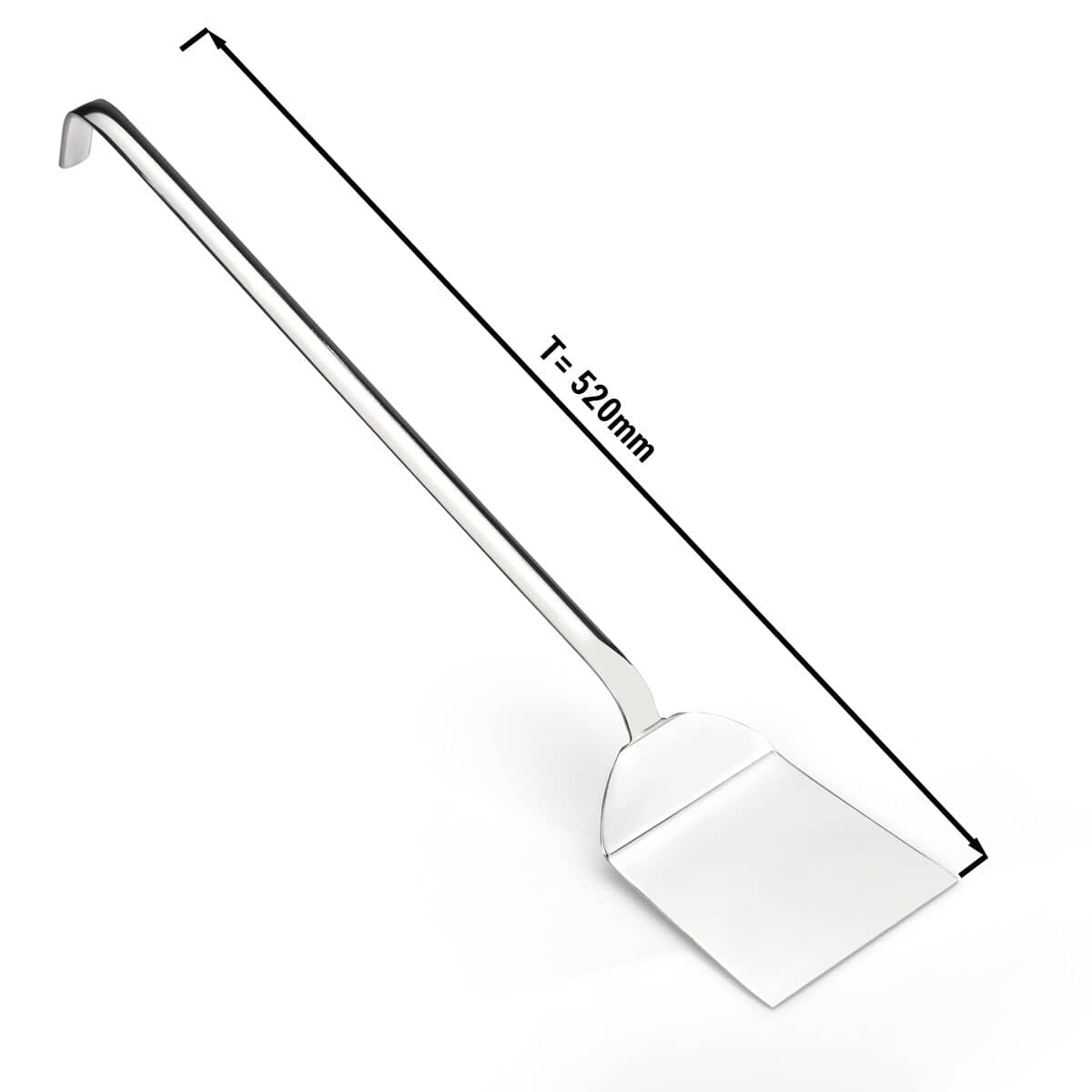 (4 buc) Polonic - oțel inoxidabil - Lungime: 520 mm - 4 piese - 4 polonice — 2