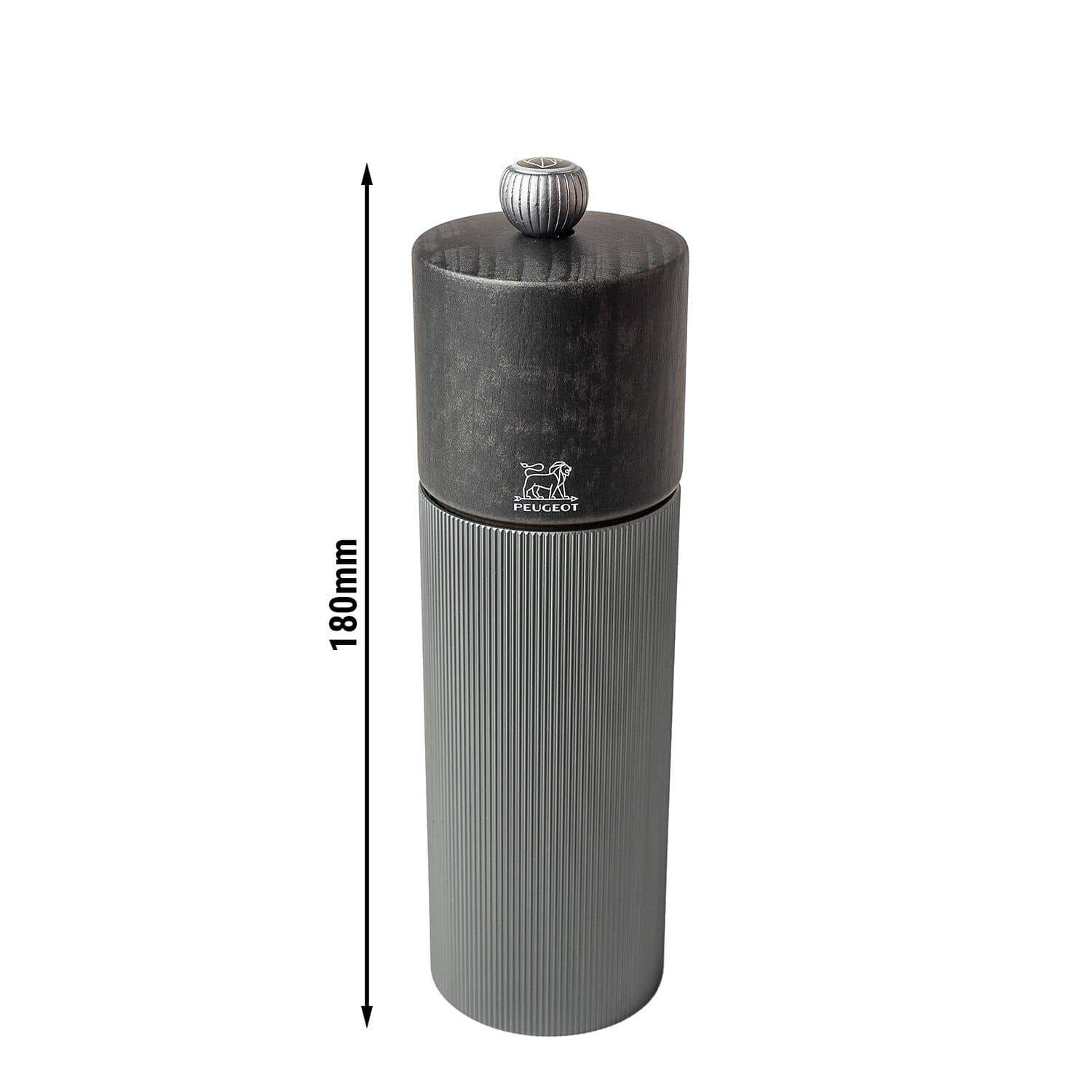 (6 bucăți) PEUGEOT | LINE - Râșniță de sare - Lemn/carbon - Grafit - Înălțime: 180 mm — 3