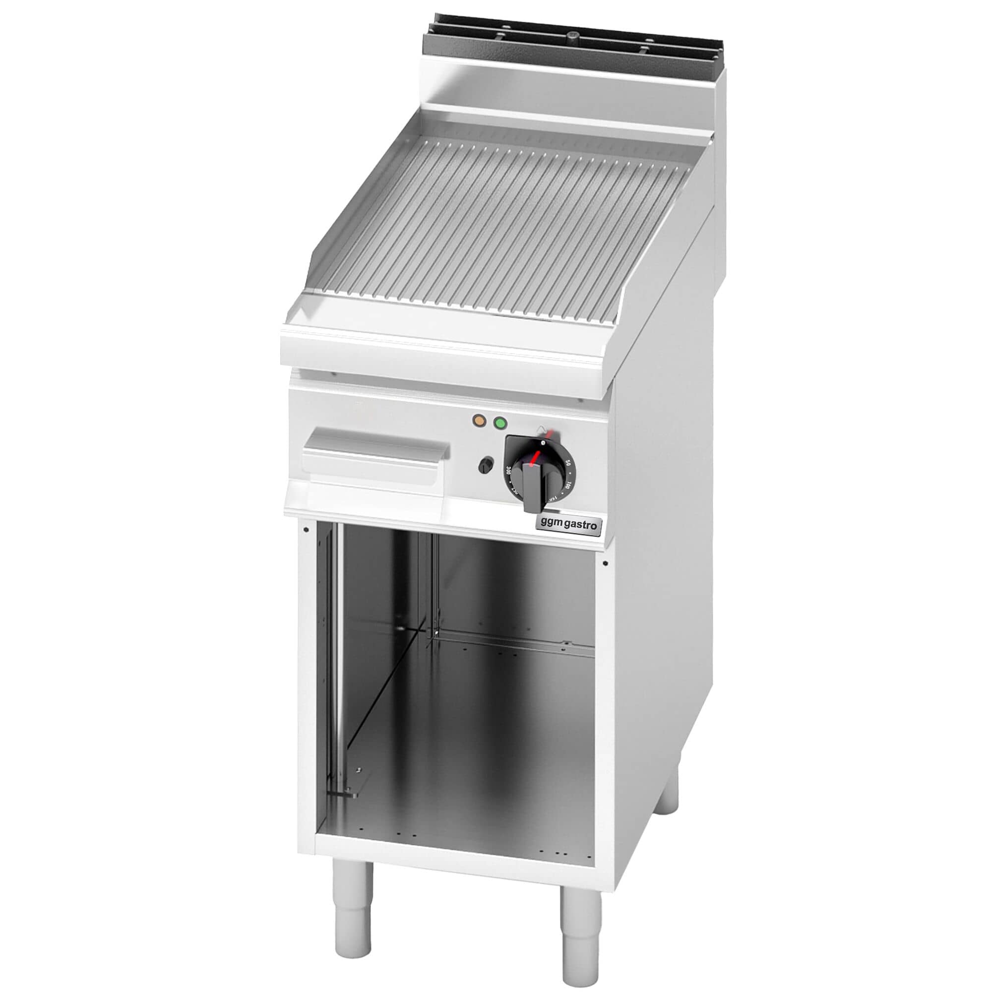 Plită de gătit electrică - 4,8 kW - cu caneluri — 4