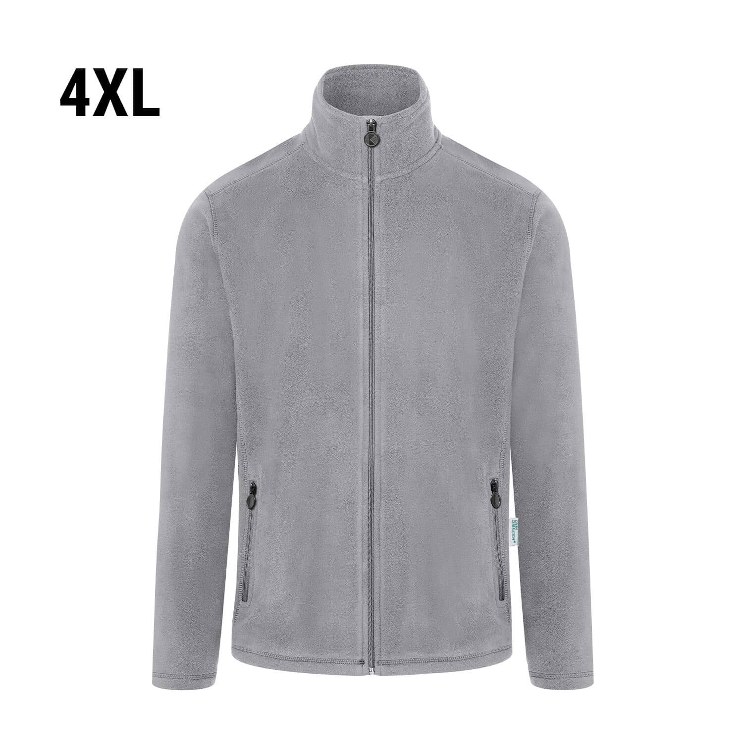 KARLOWSKY | Jachetă de lucru pentru bărbați, din fleece, pentru încălzire - Platinum Grey - Mărimea: 4XL — 3