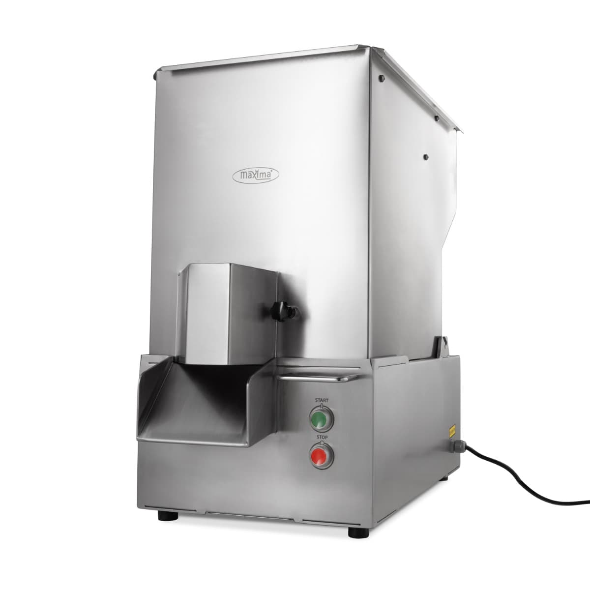 Potato Chip Cutter - Up to 1.500kg/h Output - Various Chip Sizes - Electric