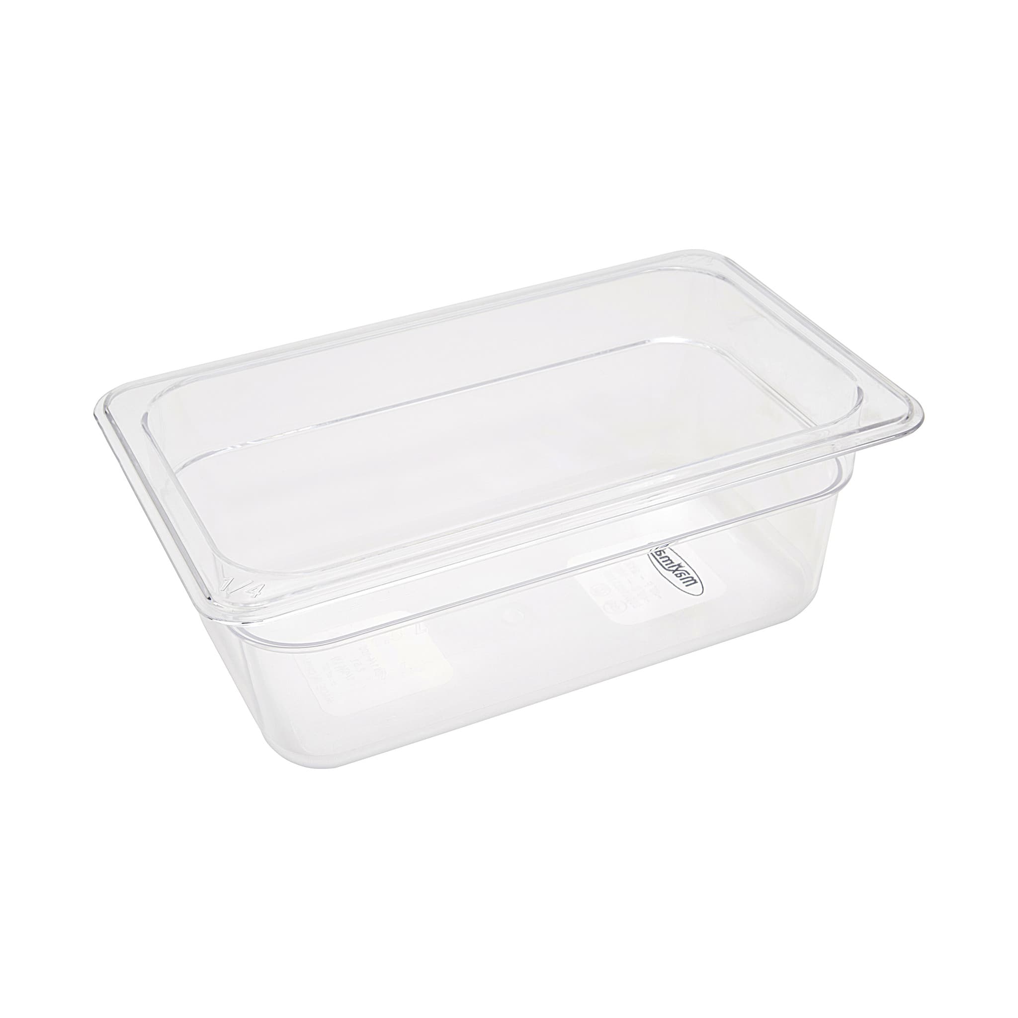 Gastronorm Container - 1/4 GN - 10cm Deep - Polycarbonate