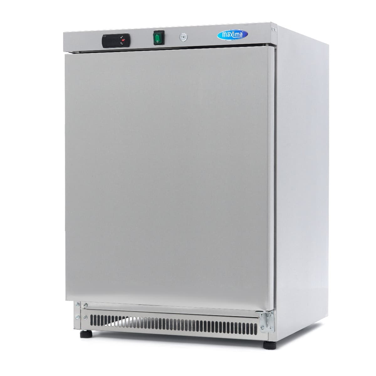 Freezer - 200L - 2 Fixed Shelves - Stainless Steel