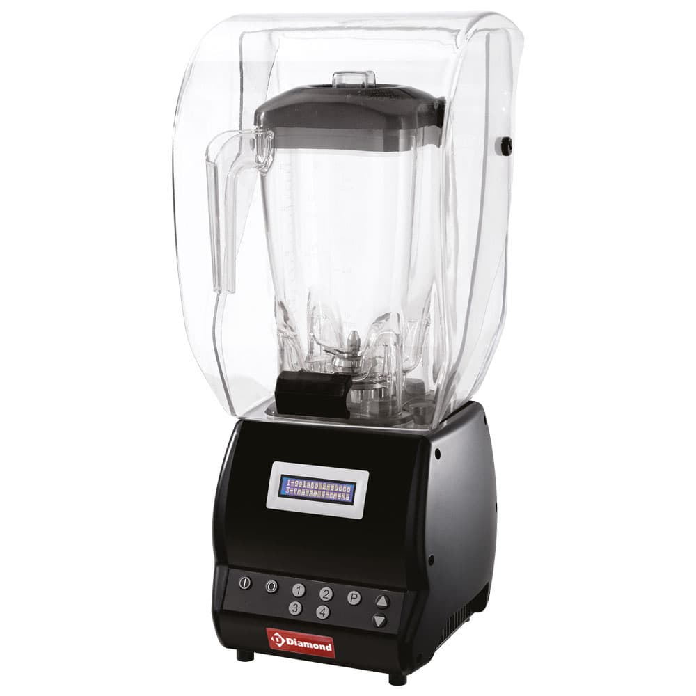 Professional Blender with sound shield, square glass 2 Liters, speed variator, programmable – Ocazie