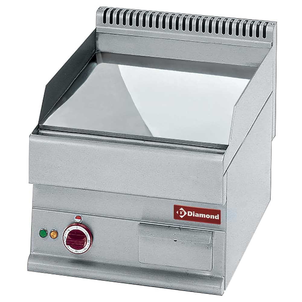 Flat electric cooking plate -Top- hard chrome "50 µm"