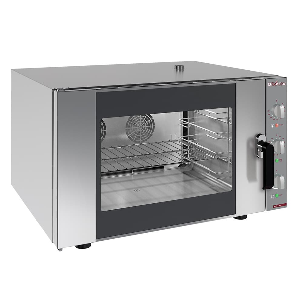 Electric oven steam-convection, 4x GN 1/1 or 600x400 mm