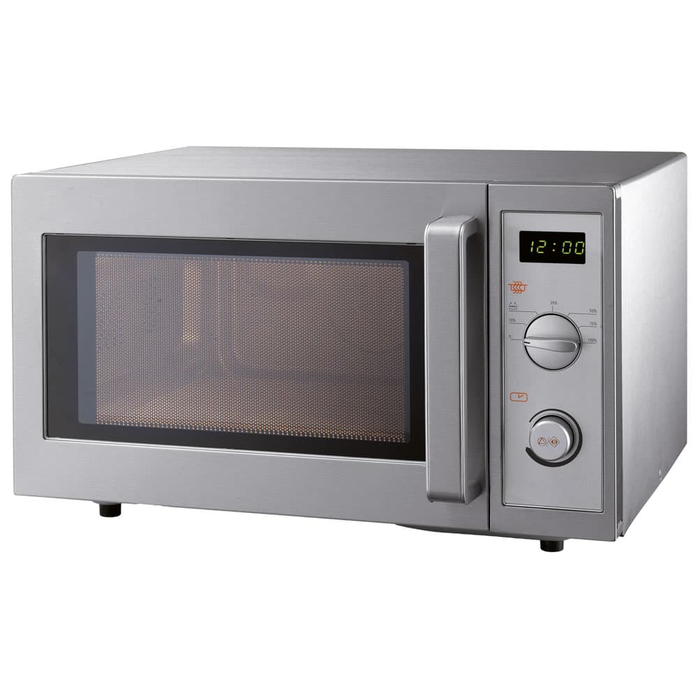 Microwave oven, 25 litres, maximum 1000 W