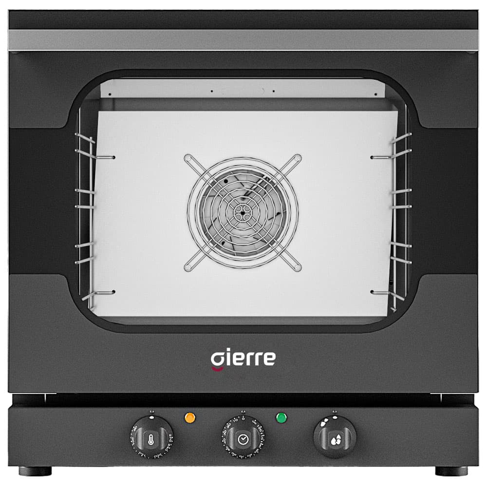 Electric convection oven with humidity, mechanical control, 4x 432x342 mm