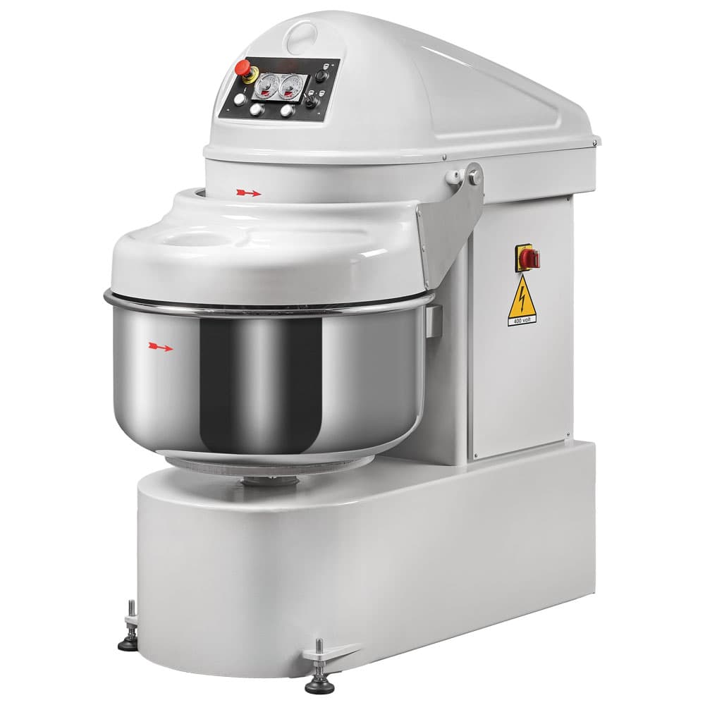 Spiral mixer 200 kg/300 litres, 2 speeds (spiral), with timer and bowl inversion
