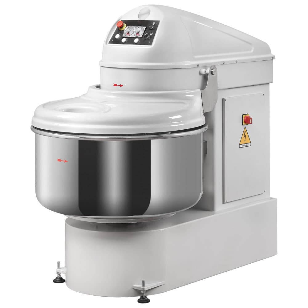 Spiral mixer 160 kg/280 litres, 2 speeds (spiral), with timer and bowl inversion