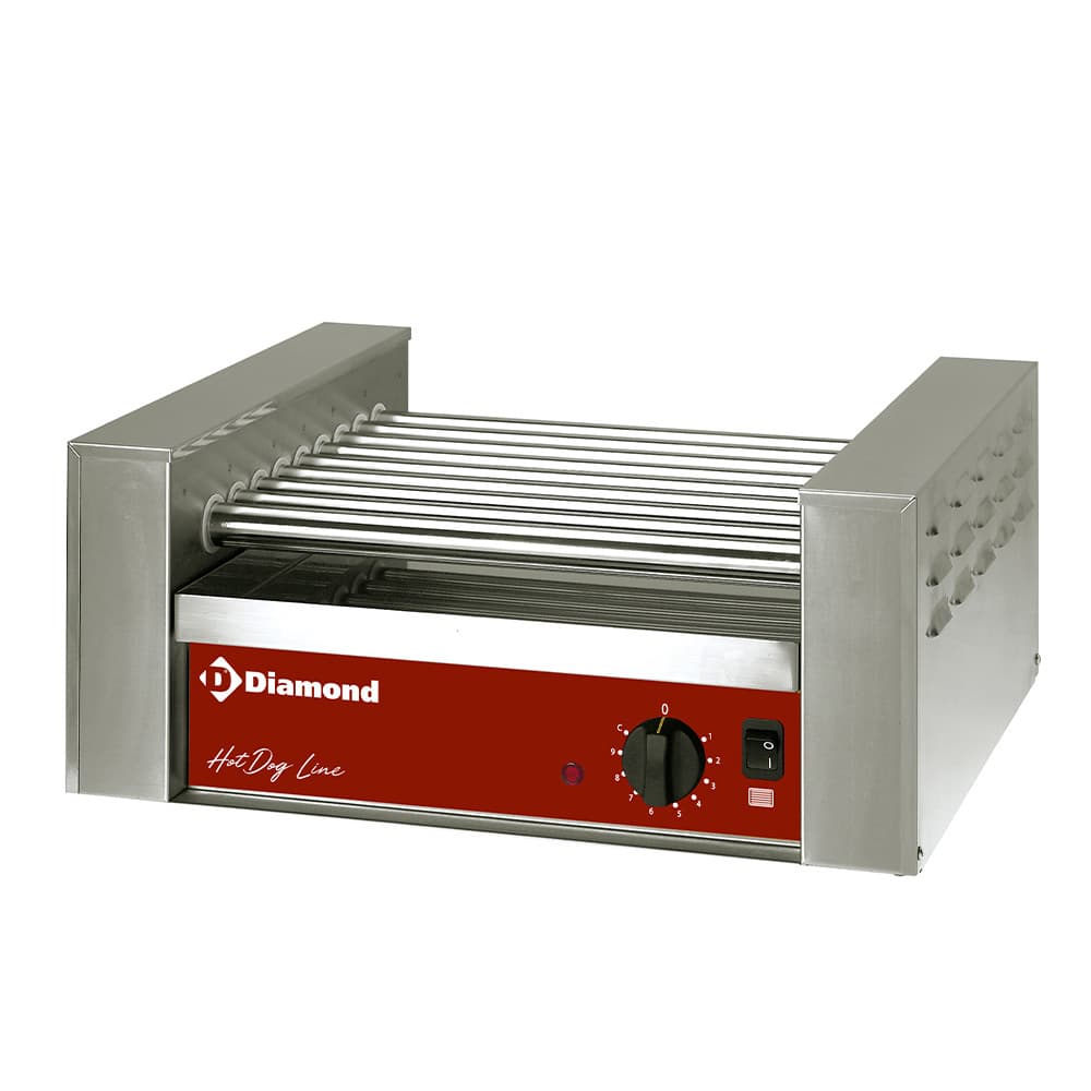 Sausaged grill electric, 5 rollers – Stoc nou