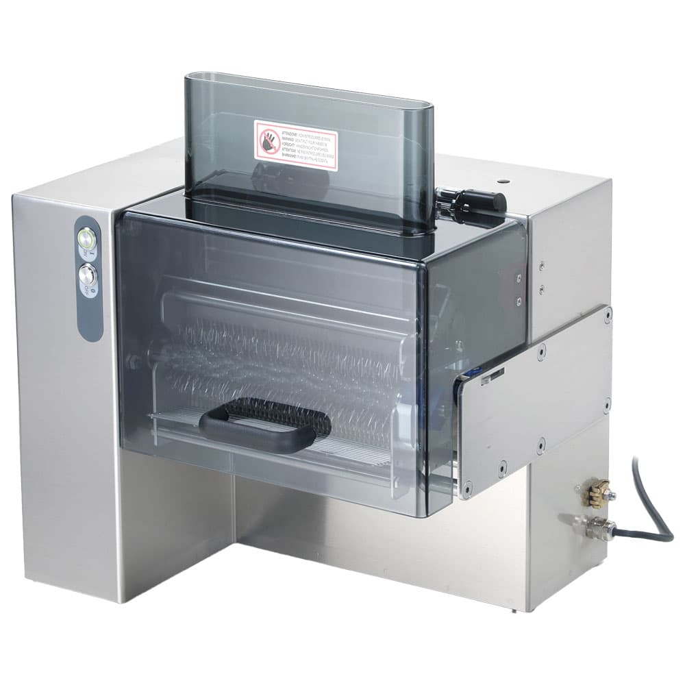 Electric steak tenderizer, loading hopper 30x250 mm, 230V