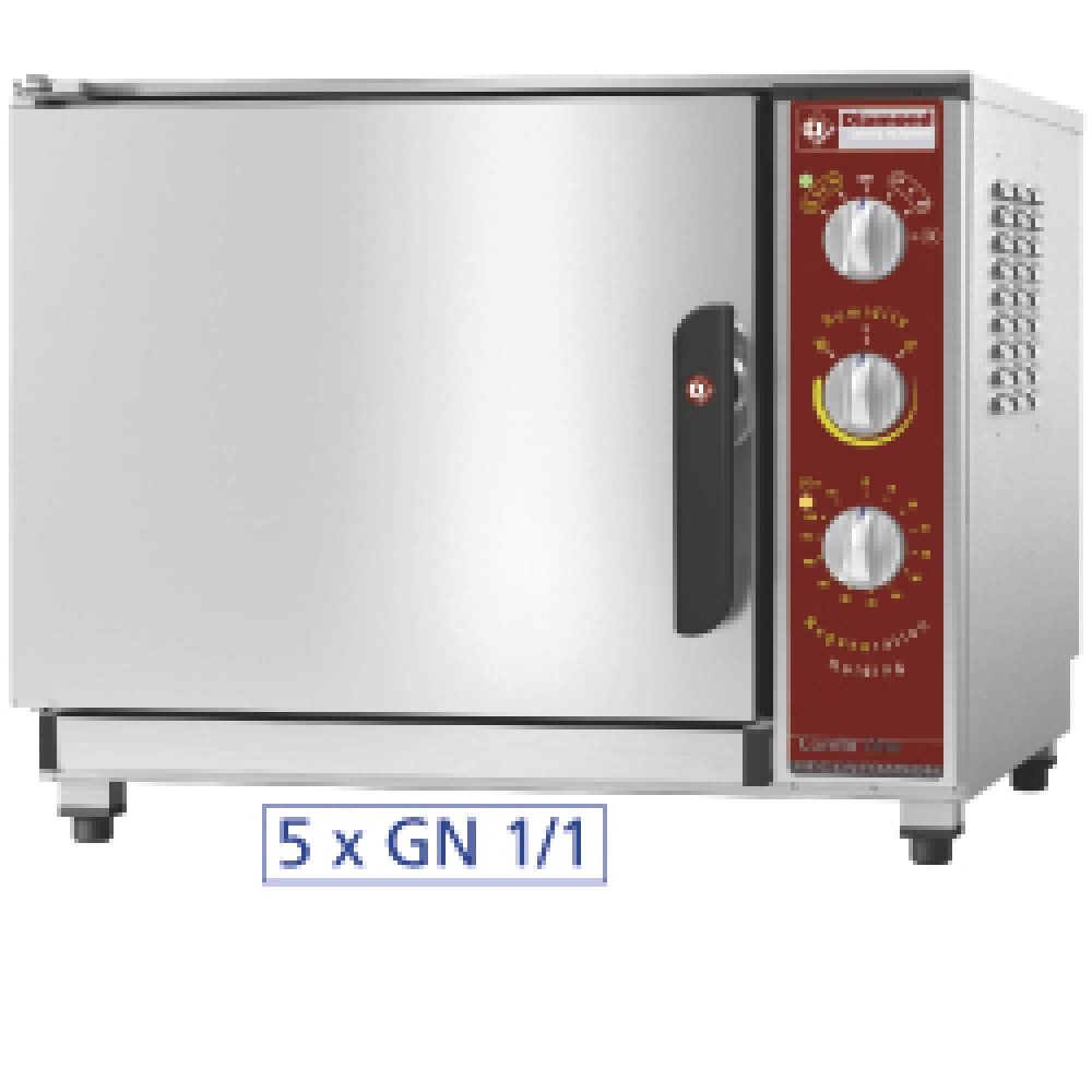 Electric oven regeneration - holding 5x GN 1/1 + humidifier – Model expus