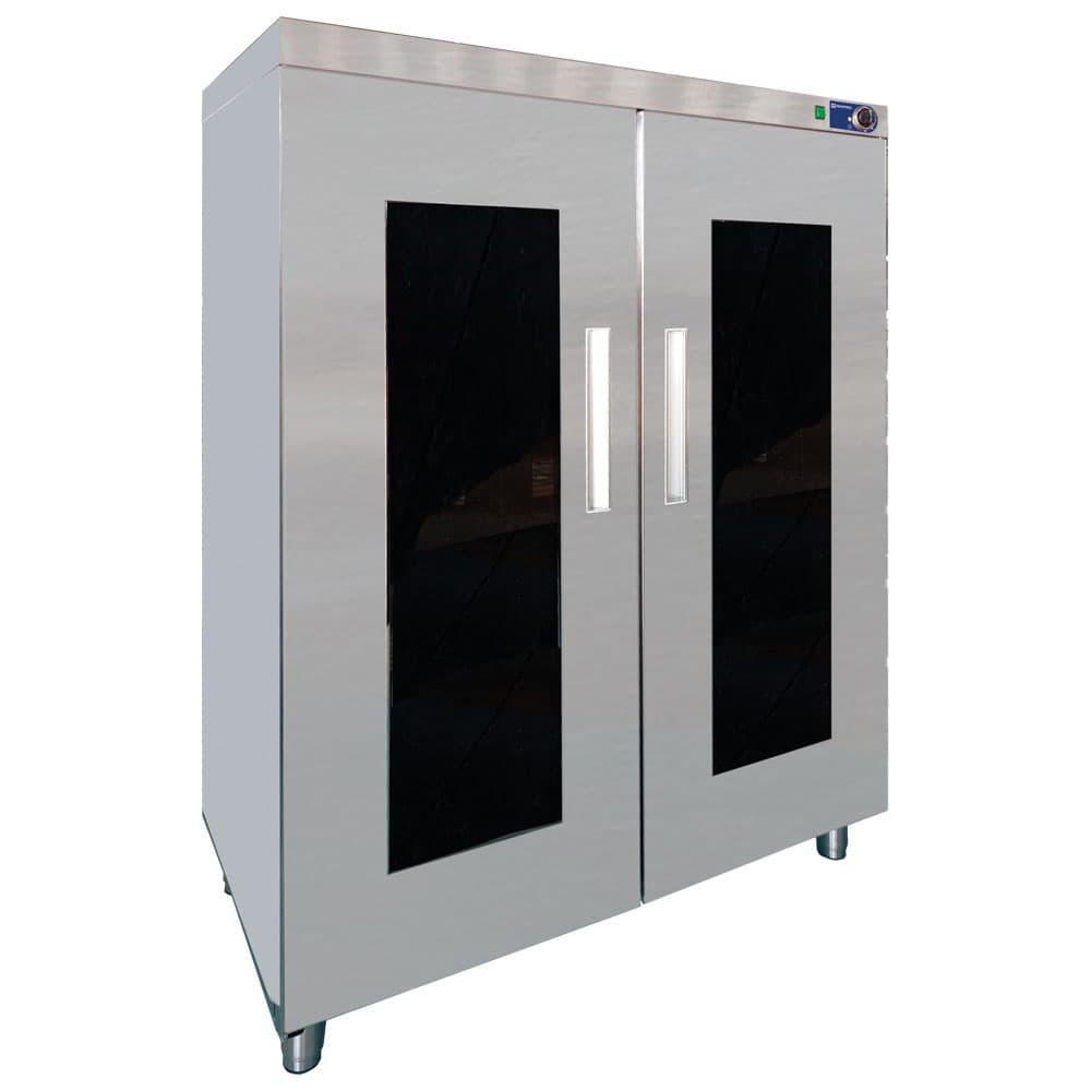 Sterilizer cupboard with timer and 4+4 levels