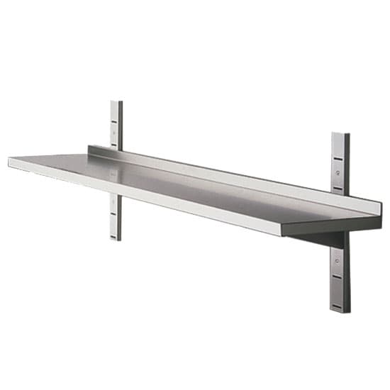 wall shelf assembly, 1800x400 mm