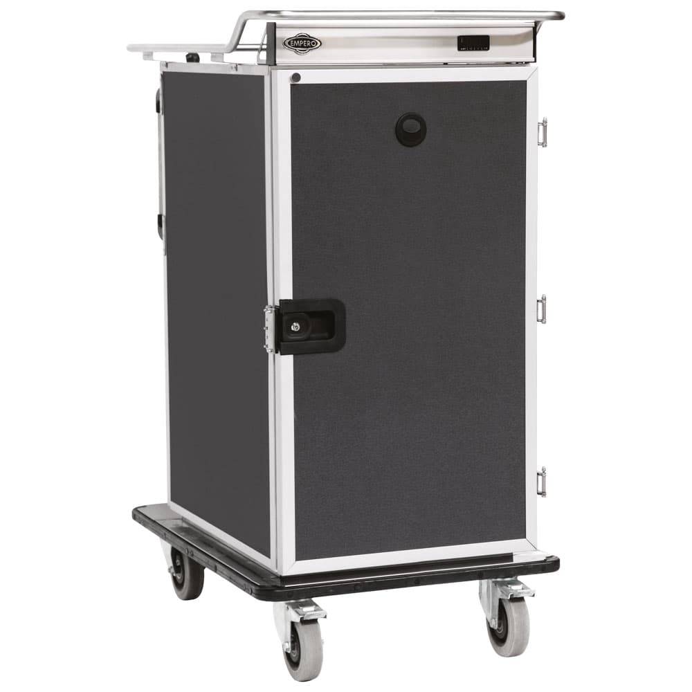 Hot banquett trolley for 12x GN 1/1 max. h= 65 mm, +65°/+75°C
