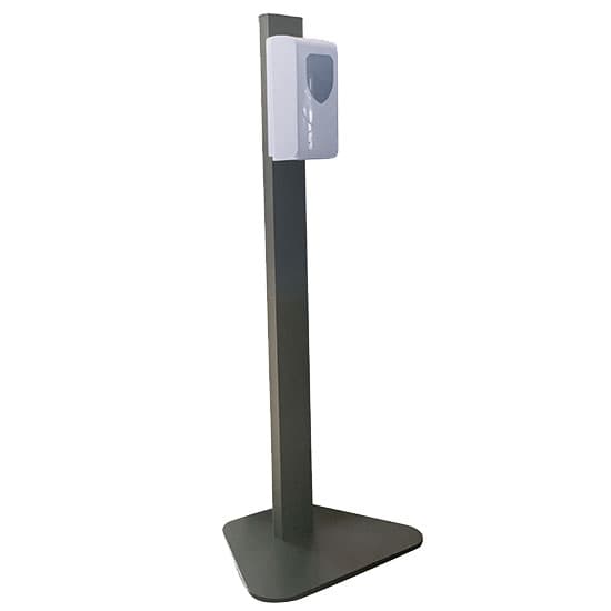 Disinfection dispenser 1000 ml with sensor and powder-coated stand