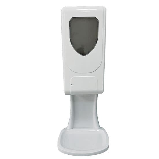 Disinfection dispenser 1000 ml with sensor and wall mounting set and drip tray