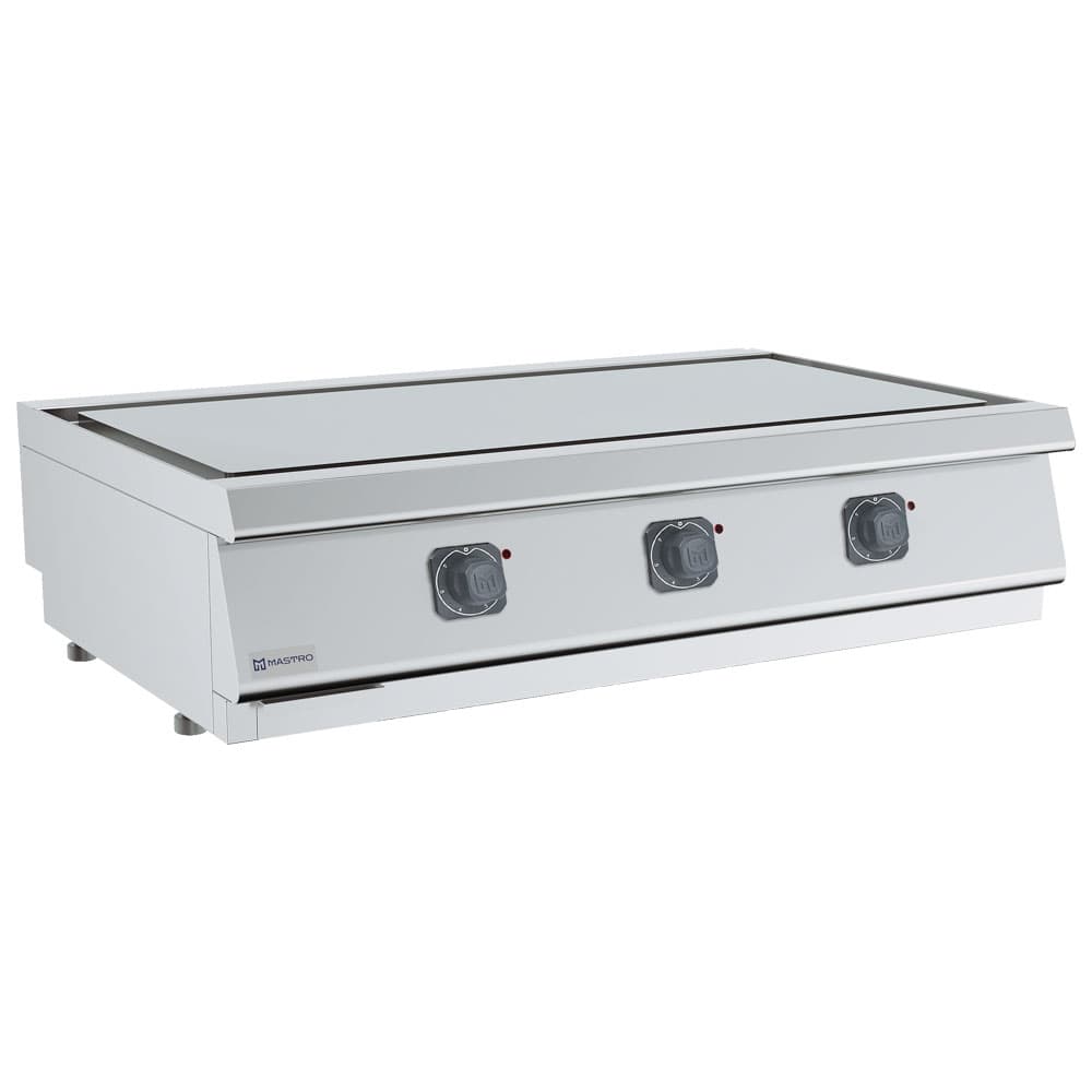Electric teppanyaki, tabletop model, 2 zones