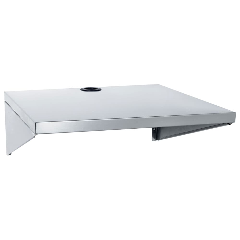 Wall-shelf for microwave ovens, 400x600 mm
