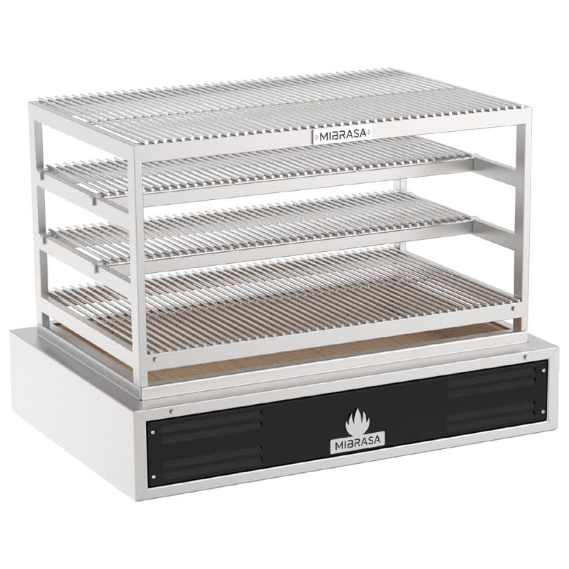 Grătar Robatayaki pe cărbuni Virtus RM100BEAST – 4 niveluri fixe – 1127 mm
