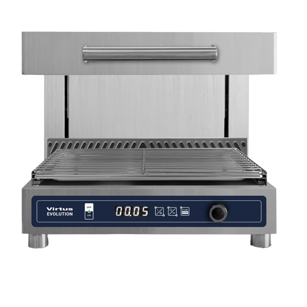 Electric lift salamander GN 1/1 ultra-rapid with Cook&Hold, timer, digital control