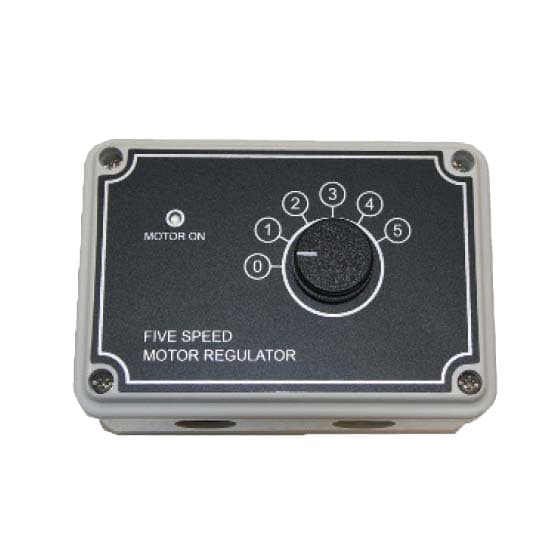 Speed controller potentiometer 5-stage, IP55