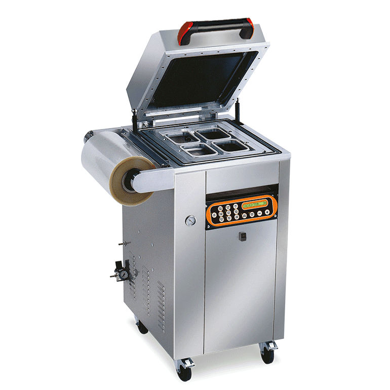 Termosigilator Caserole cu Vid și Gaz Lavezzini TERMOVAC VG 800