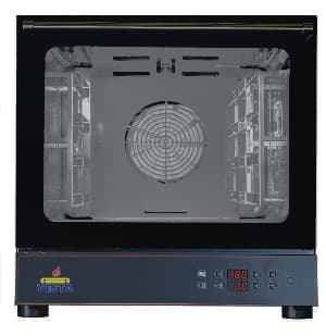 Cuptor profesional snack & food truck Vesta 0S0443E, 4 tăvi 450×340 mm, digital multifuncțional cu grill, Italia