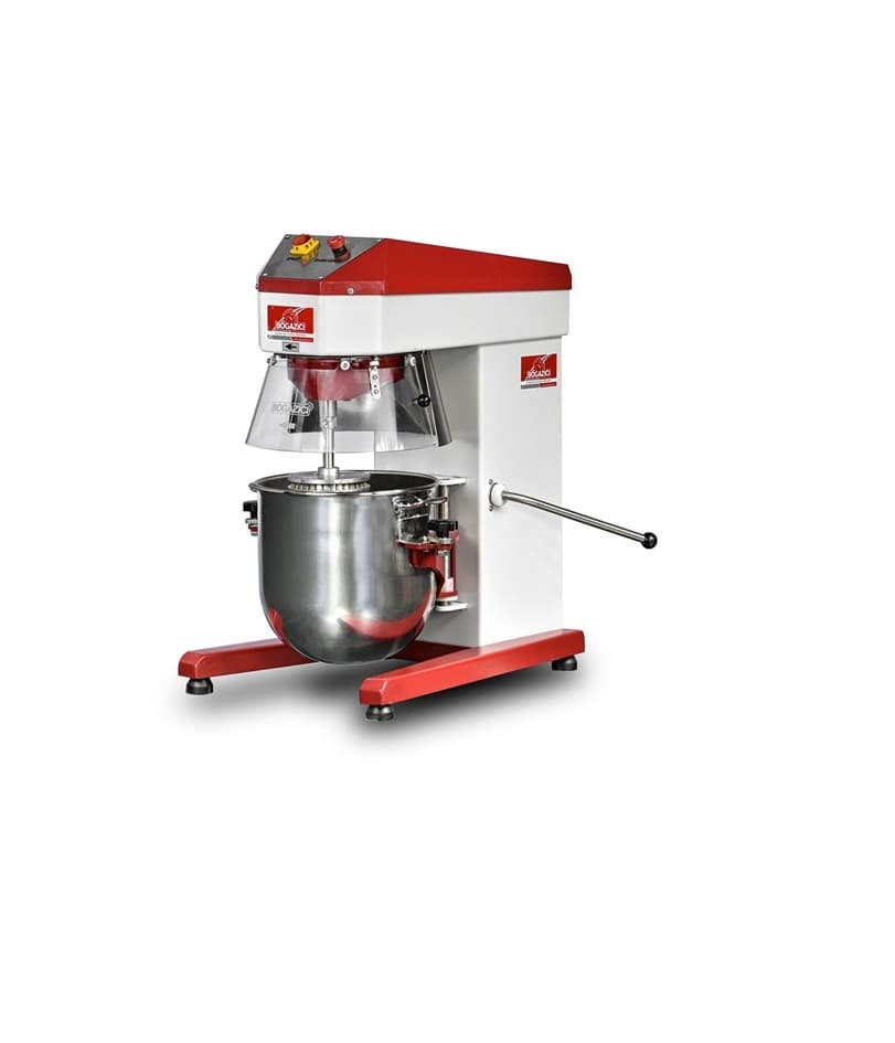 Mixer planetar profesional inox Pimak BM.40S | 40, 1,3-2,3 kW, 400V, Dim: 840x600x1050 cm