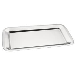 Rectangular 18/8 inox alimentar TavĂ for butcher shops cod.100 Lonatini, Italia
