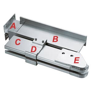 Technical guideway with description inserts cod.92C Lonatini, Italia