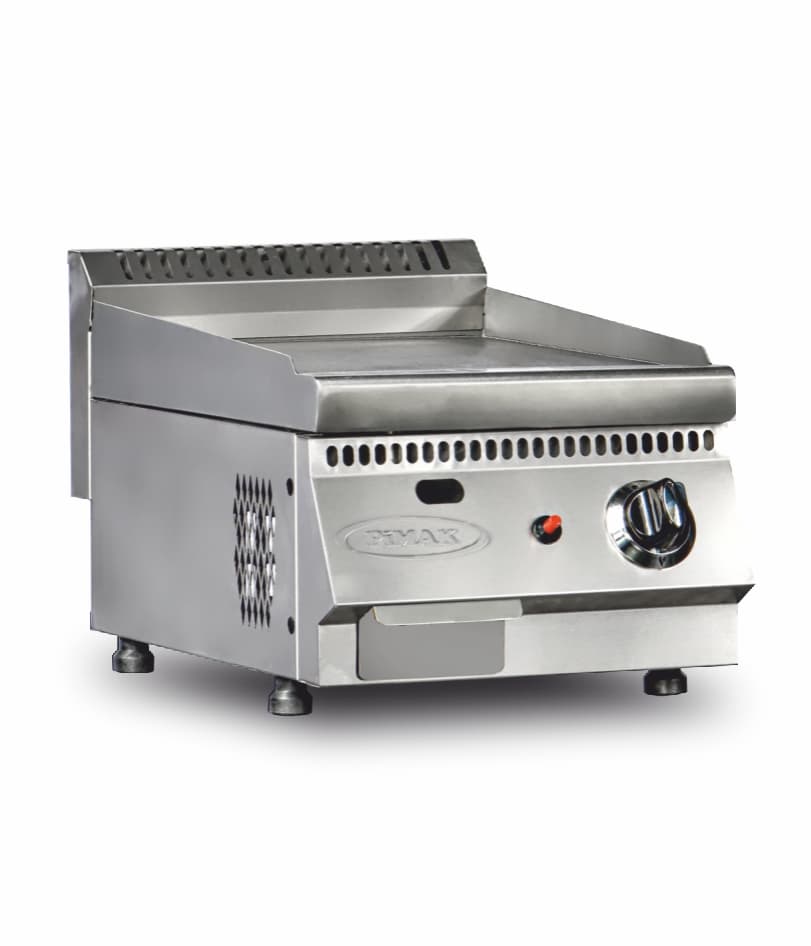 Grătar profesional Fry-Top pe gaz Pimak IZ4M171-60 | 1/1 GN (3 zone), 4,4 kW, Gaz, Dim: 120x70x85 cm
