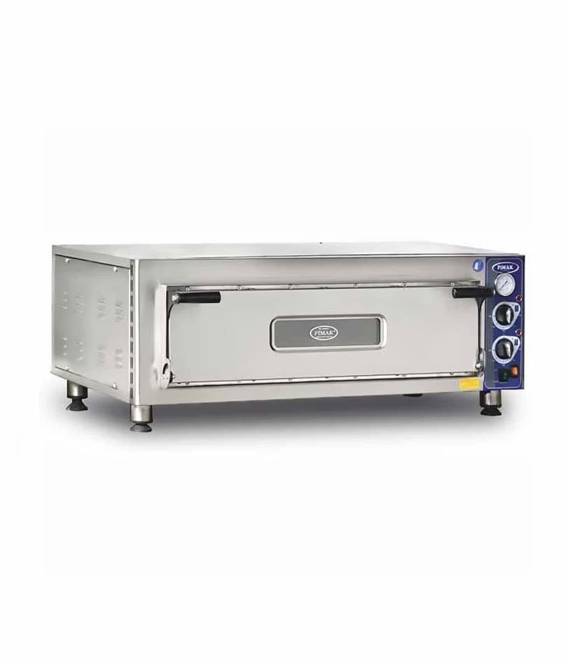 Cuptor profesional de pizza Pimak M012-4 | 4 LÜ, 5 kW, 400V, Dim: 62x62 cm