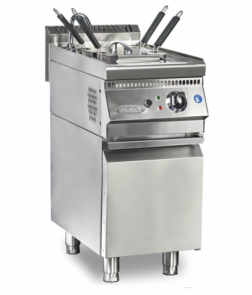 Fierbător profesional de paste (cuocipasta) Pimak 70SD-M184 | 10 Lt., 7,5 kW, 400V, Dim: 40x70x85 cm
