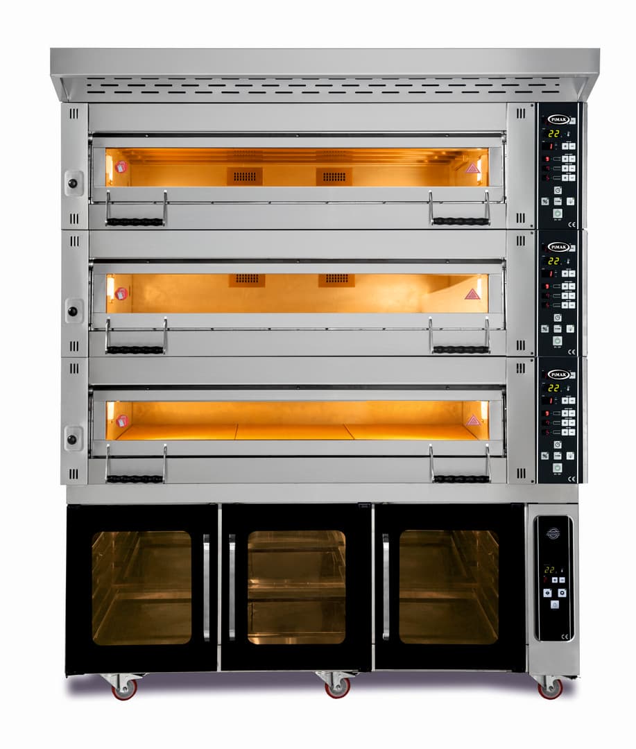 Cuptor profesional gastronomic Pimak ME12001 | 10,5 kW, 400V, Dim: 166x102x205 cm