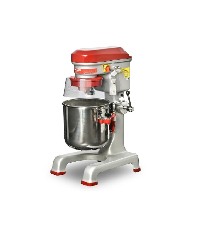 Mixer planetar profesional inox Pimak BM.60S | 60, 1,3-2,3 kW, 400V, Dim: 840x630x1050 cm