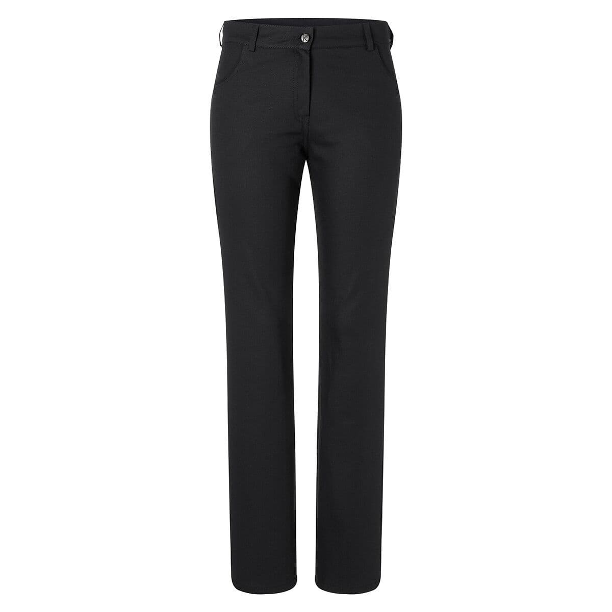Karlowsky Tina - pantaloni de damă - culoare neagră - mărime: 48
