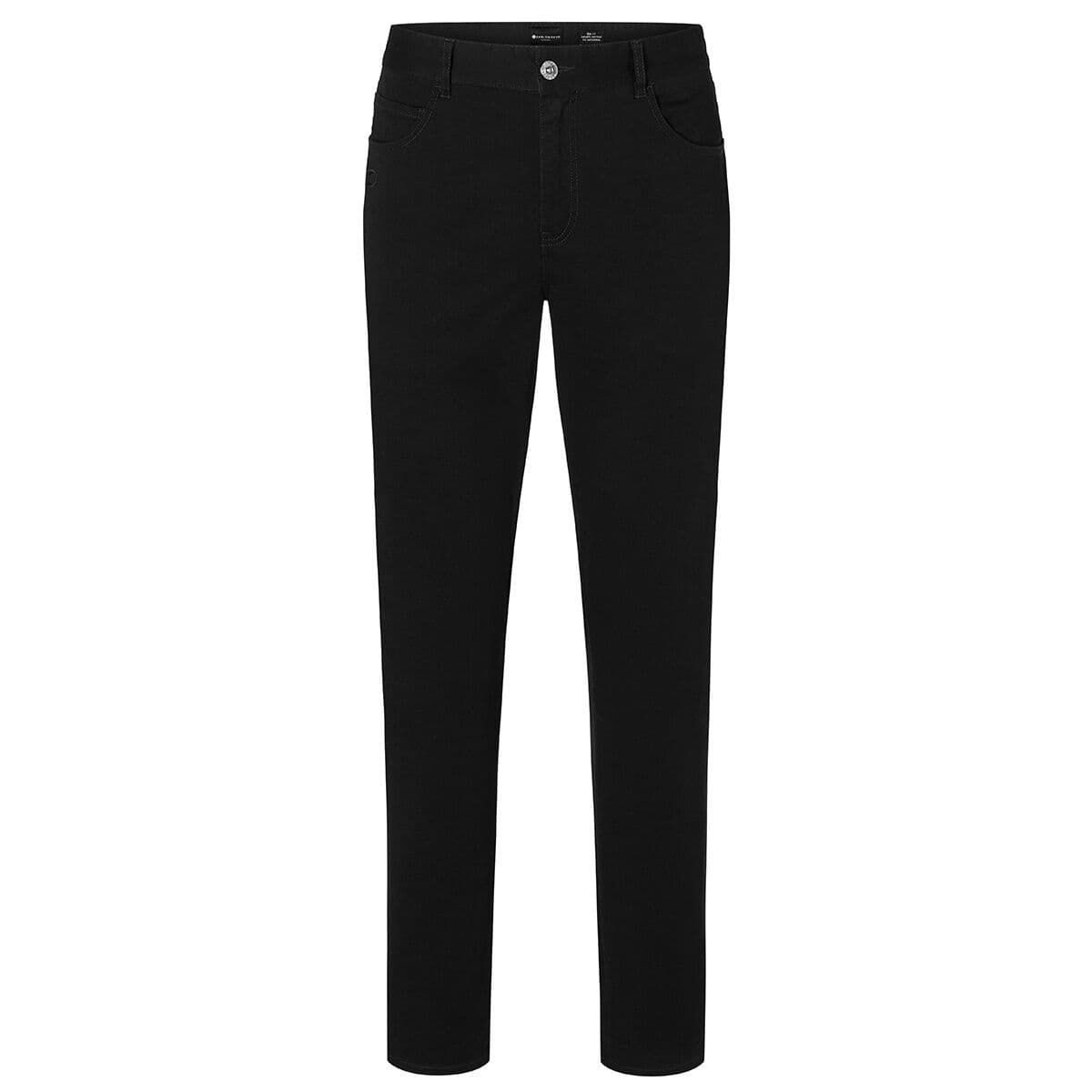 Karlowsky - pantaloni pentru bărbați - cu 5 buzunare - culoare neagră - mărime: 48