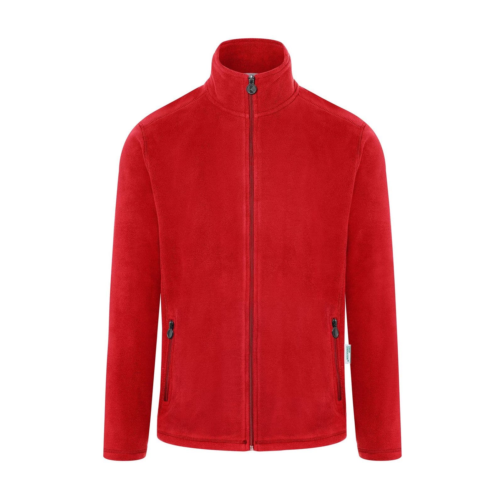 KARLOWSKY | Mens Workwear Fleece Jacket Warm-Up - Red - Mărimea: M