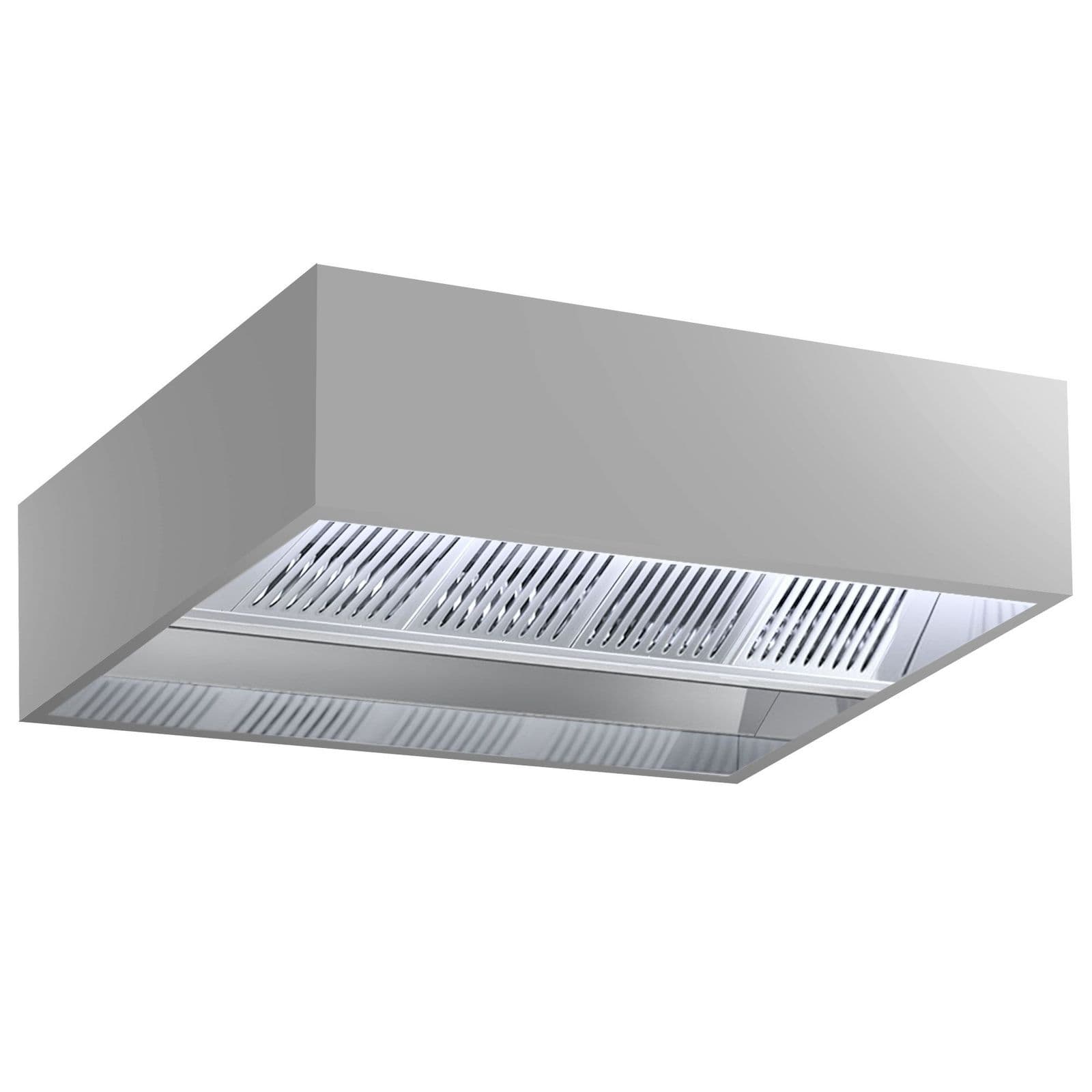 Hota de tavan cu inducție - 2000 mm - fără motor - cu filtru