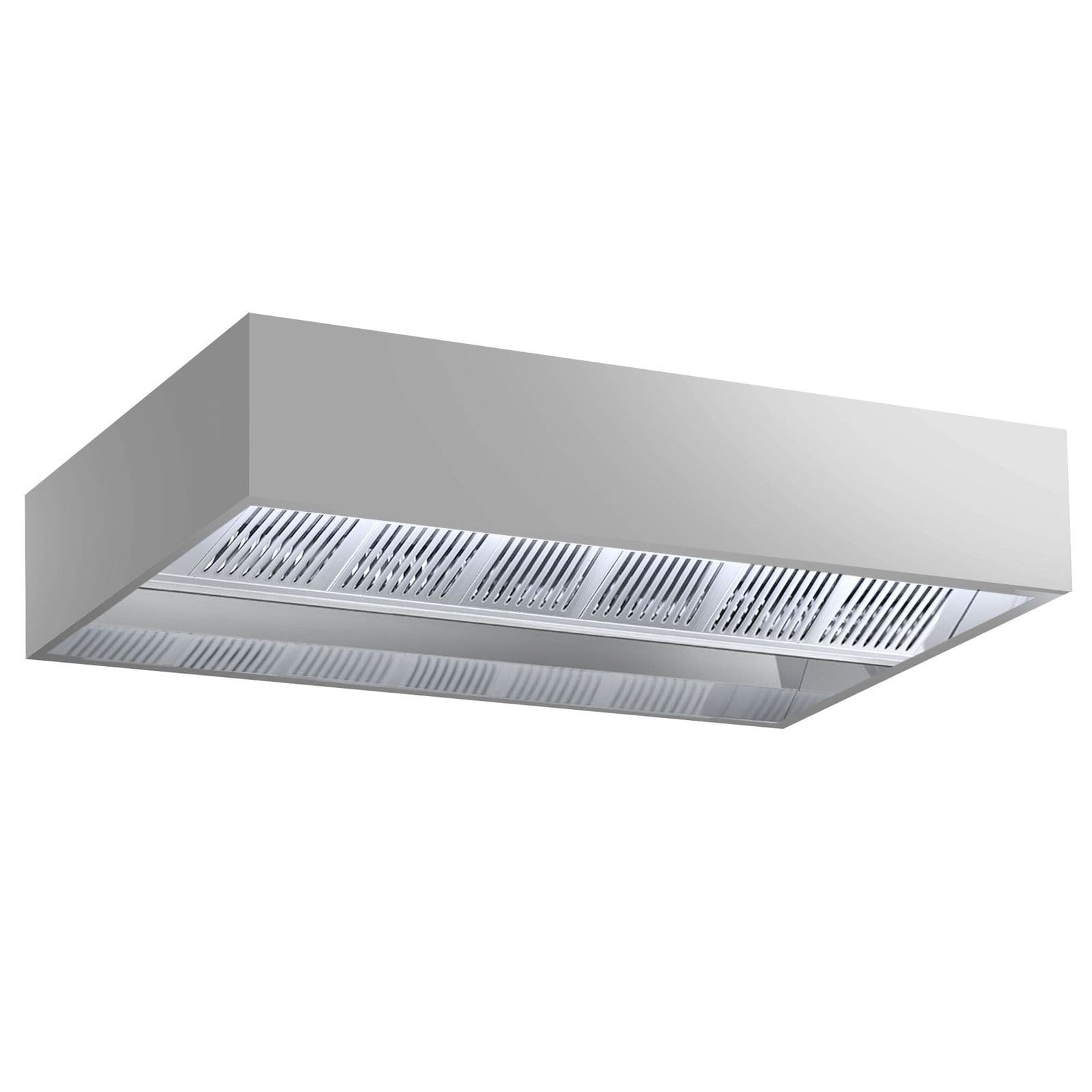 Hota de tavan cu inducție - 3000 mm - fără motor - cu filtru