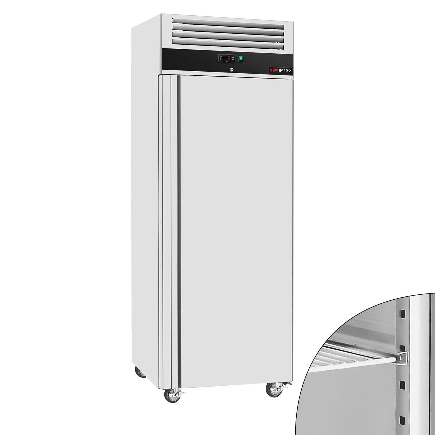 Dulap congelare inox profesional ECO - GN 2/1 - 440 l - -22/-18 °C - cu 1 ușă