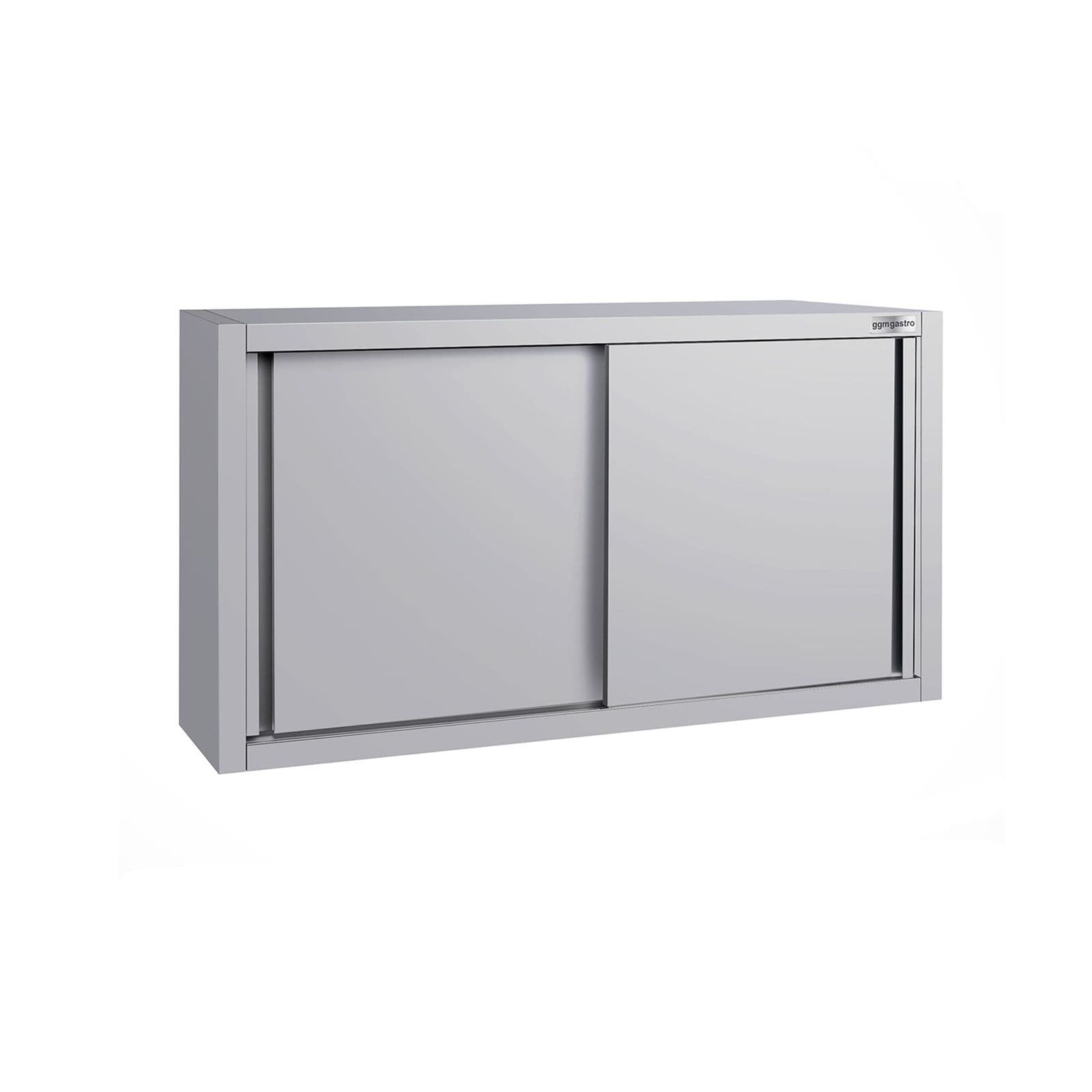 Dulap de perete din oțel inoxidabil ECO - 1200x400 mm - cu uși glisante - 650 mm înălțime