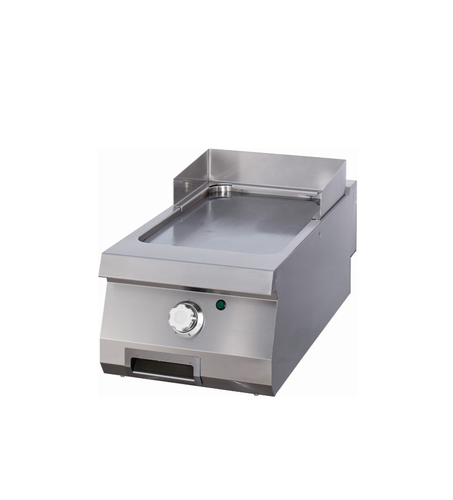 Premium Griddle - Smooth Chrome - Single Unit - 90cm Deep - Electric