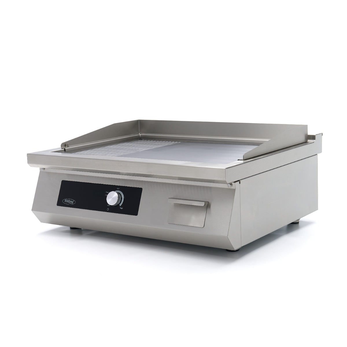 Induction Griddle 700 - Smooth and Grooved - 5000W - Double