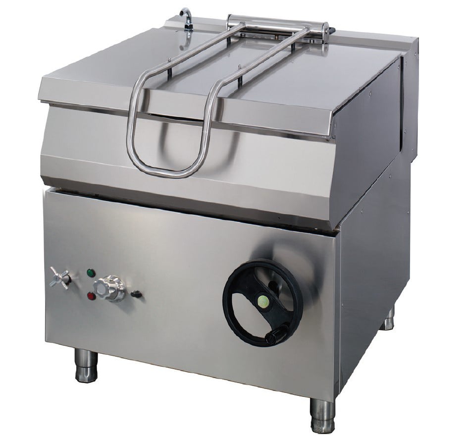 Heavy Duty Bratt Pan - 50L - Double Unit - 70cm Deep - Gas