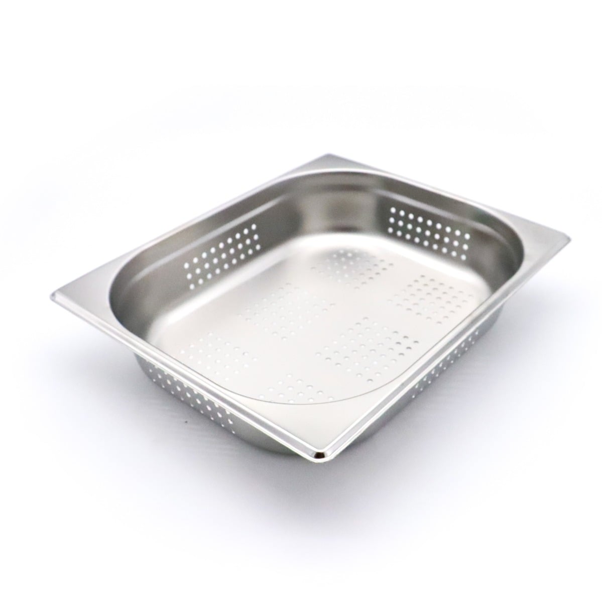 Gastronorm Container - 1/2 GN - 6,5cm Deep - Stainless Steel - Perforated