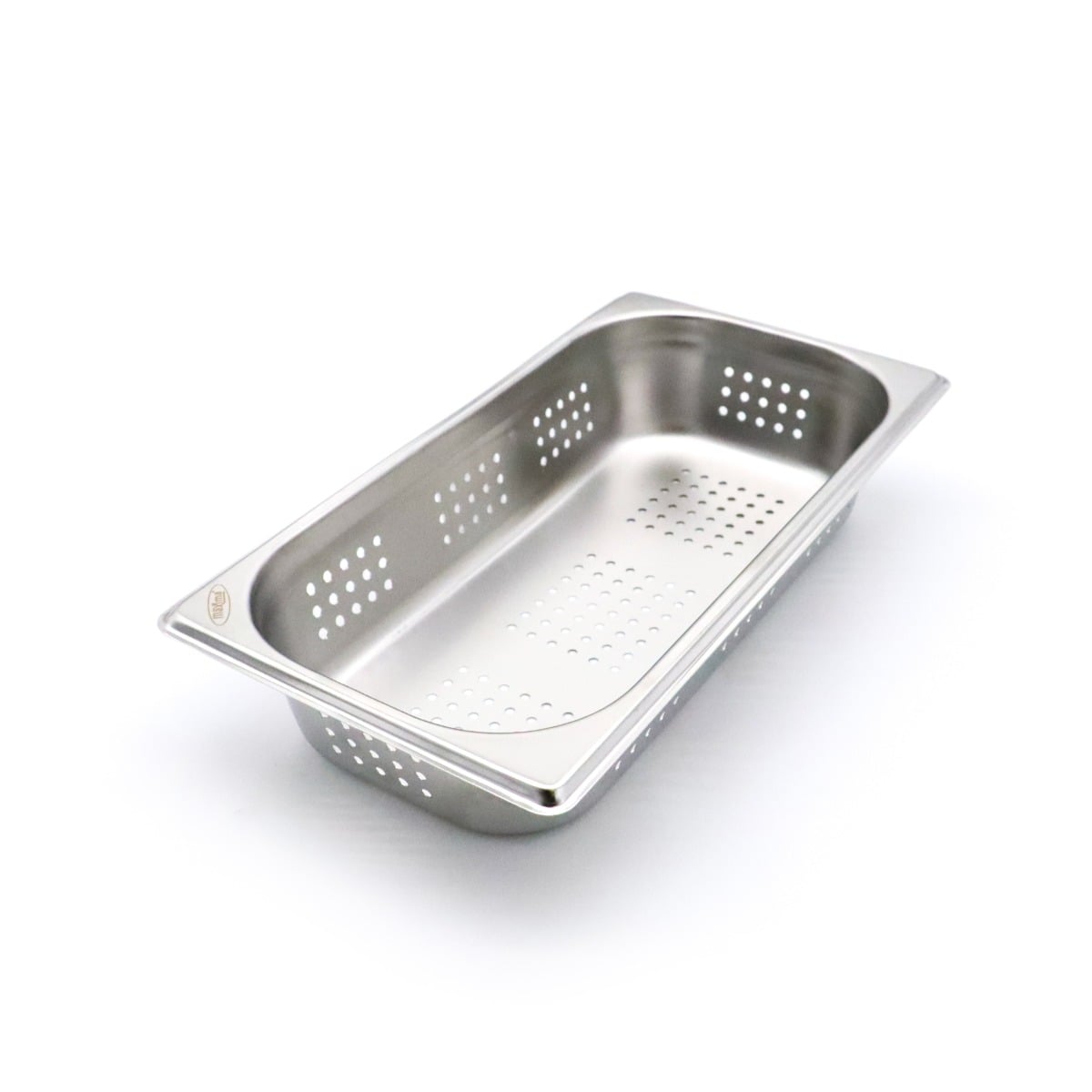 Gastronorm Container - 1/3 GN - 6,5cm Deep - Stainless Steel - Perforated