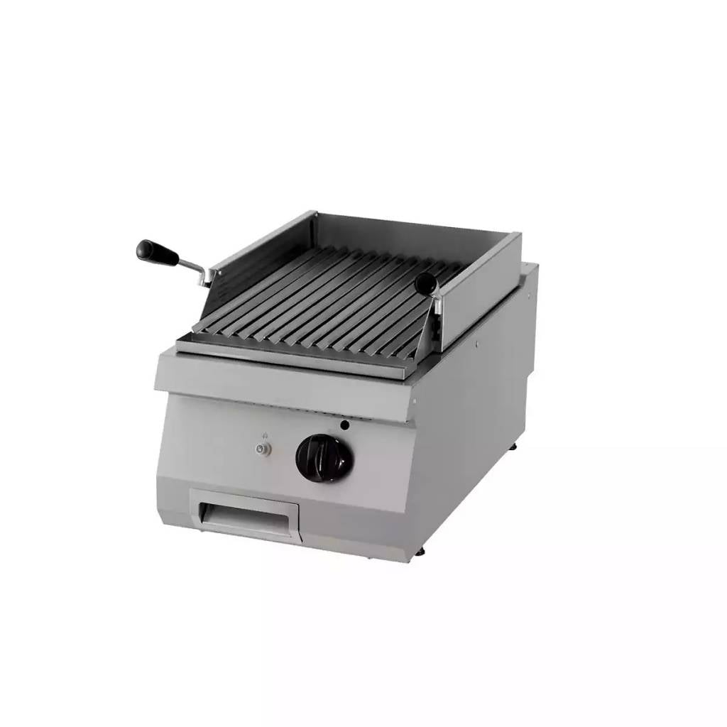 Heavy Duty Lava Stone Grill - Single Unit - 70cm Deep - Gas